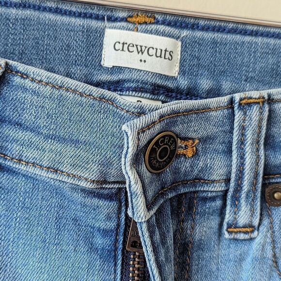 Crewcuts x J Crew Boys Slim Jeans Size 8 Adjustable in Dakota Wash AB001 - Picture 9 of 9